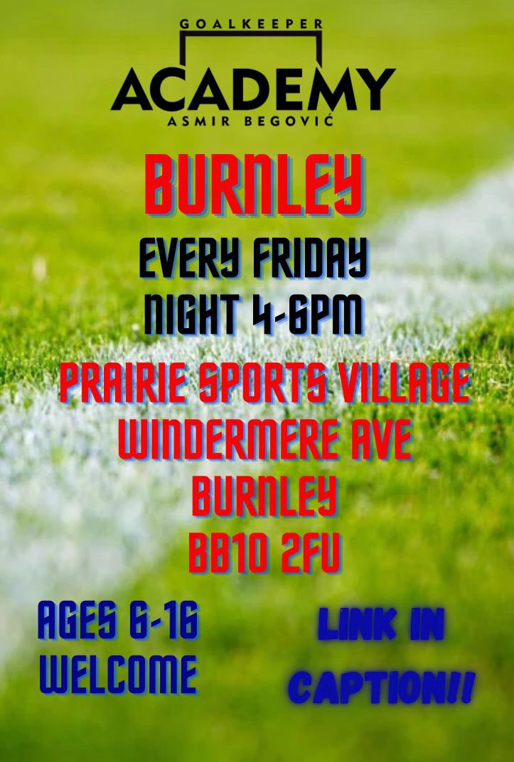 Join our Burnley academy for some top goalkeeper coaching. Sign up now! 🆎🧤 ab1academy.com/burnley/ #burnley #academy #goalkeeping #ab1