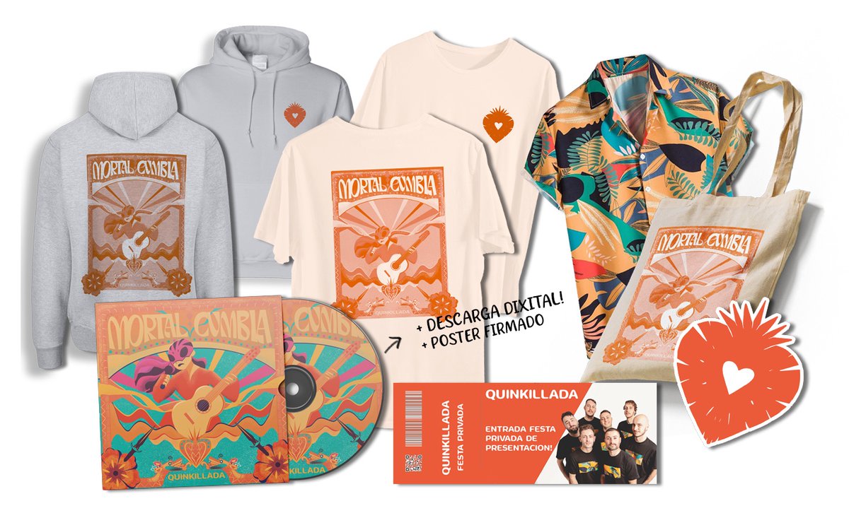 Queredes apoiarnos no novo album? Xa temos o #verkami dispoñible!
vkm.is/quinkillada