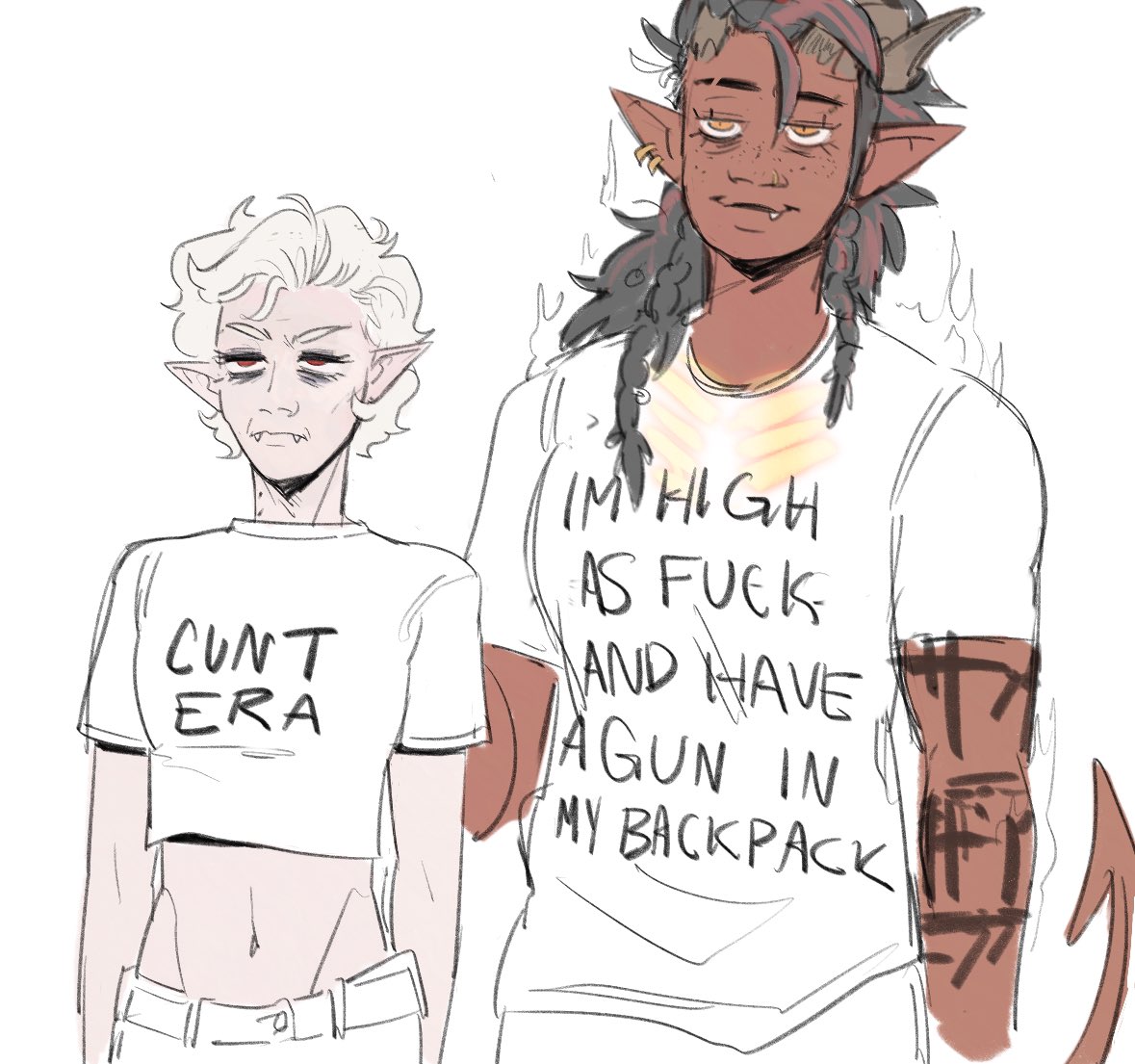 glassguillotine's tweet image. i ♥️ my ship #hellspawn #fireblood