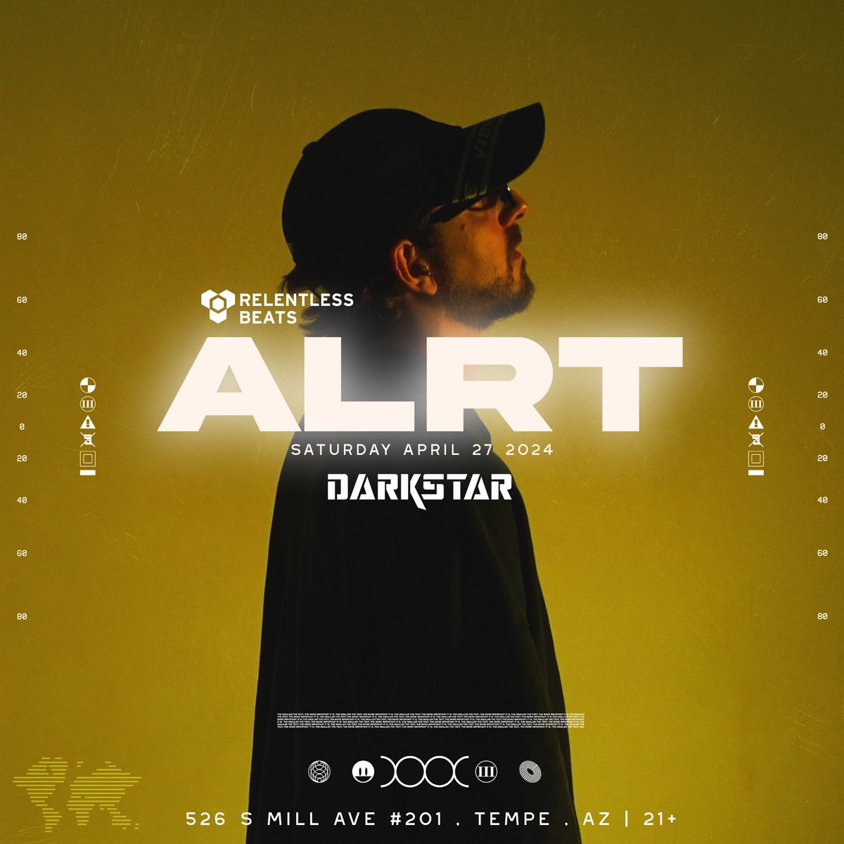 ALRT🚨 (@alrtmusic) on Twitter photo Arizona! I’m coming back to <a href="/DarkstarTempe/">Darkstar Theater and Lobby Bar</a> for my OFFICIAL EP release party 🙌🏼
When: April 27, 2024
Where: Tempe, AZ (DARKSTAR)
Time: 9pm-2am
Support: TBA
Requirements: Bring your NRG 🔋
🎫: tixr.com/e/96422 Arizona! I’m coming back to <a href="/DarkstarTempe/">Darkstar Theater and Lobby Bar</a> for my OFFICIAL EP release party 🙌🏼
When: April 27, 2024
Where: Tempe, AZ (DARKSTAR)
Time: 9pm-2am
Support: TBA
Requirements: Bring your NRG 🔋
🎫: tixr.com/e/96422