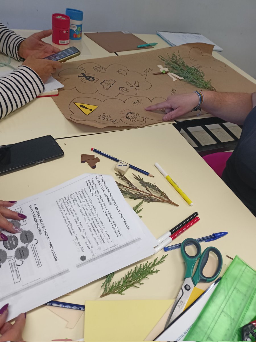 Ana__FOL's tweet image. Dejando espacio a la creatividad, nunca dejan de sorprenderme 🤩🤩. Quién dijo que la PRL era aburrida? #Visualthinking en @CPIFP_Movera #OtraFormadeAprender #JuntasSiempreMejor #Orgullodeprofe