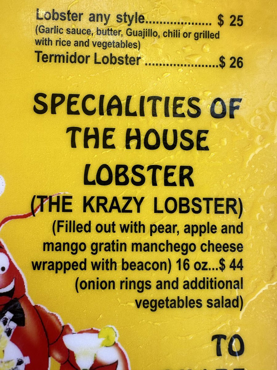 Lunch at the Crazy Lobster 🦞 in Costa Maya, Mexico 🇲🇽