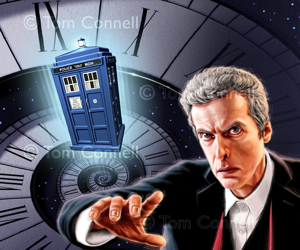 Trawling through the archives (there's a lot of stuff!) A little bit different!... #DoctorWho #illustration