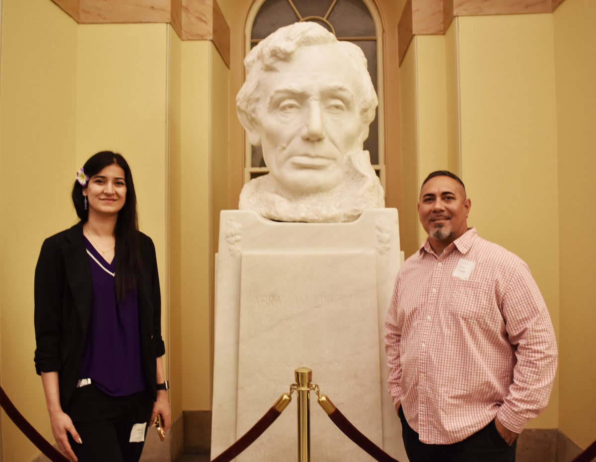 Dr. Riya Nathrani & Mr. Asapmar Ogumoro from .@cnmi_pss visited their congressional office last week while in Washington for the 2024 Diversity in STEM Education Summit.