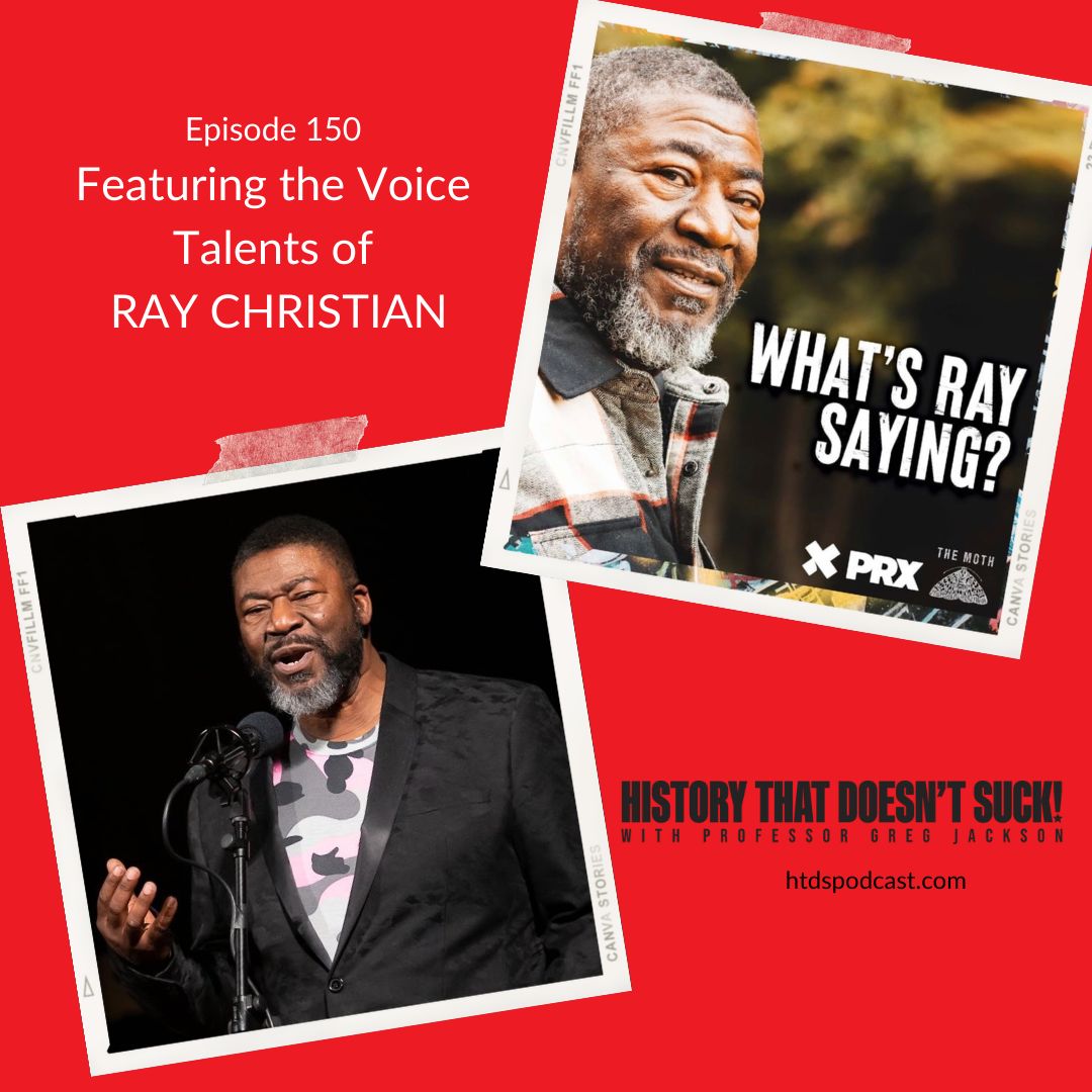 HTDSpod's tweet photo. Ray Christian has voiced several Black Americans on HTDS in the past. Once again, he’s lent his gifts to Episode 150, bringing Blaise Diagne and Marcus Garvey to life.
You can hear Ray on his podcast "What's Ray Saying?". He is also featured on #mothstories. https://t.co/i6ThzYNJ8d