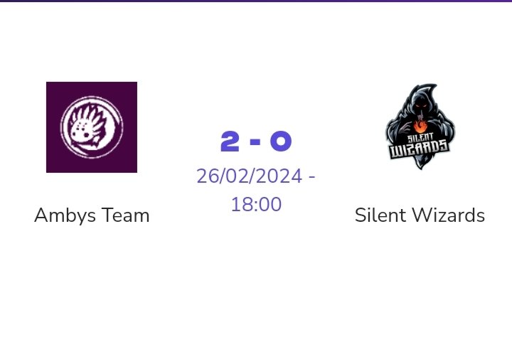 Ni la magia más poderosa es capaz de tumbar la sinergia que ya hemos consolidado en <a href="/AmbysTeam/">AMBYS TEAM</a>. GG <a href="/silent_wizards/">Silent Wizards®</a>.