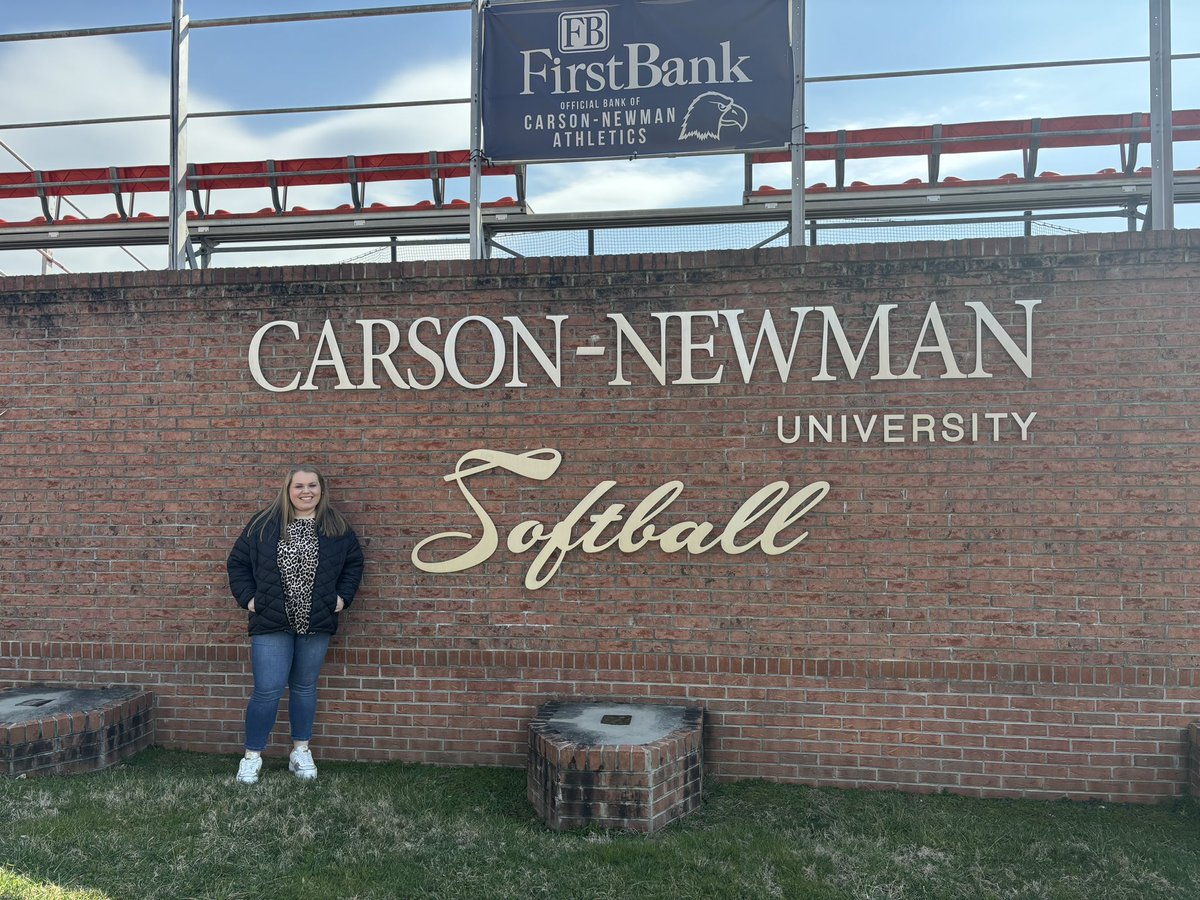 Had a wonderful visit at Carson Newman University today. Thank you to Coach Graves and Coach Holly for having me. It’s such a beautiful facility and I can’t wait to see all the upgrades. @cnsball @CNathletics @MarcWeekly @MSBombersNew @jeremynewcom @ClintonDragon @DragonAthletic1