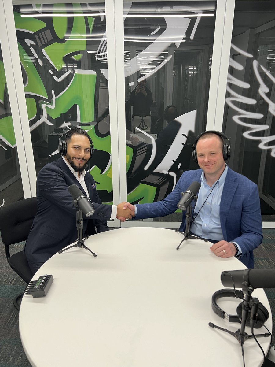 🟩 🚀𝐋𝐢𝐯𝐞 𝐟𝐫𝐨𝐦 #ViVE2024! Had a great podcast session with <a href="/TytoCare/">TytoCare</a>  VP Joe Brennan!