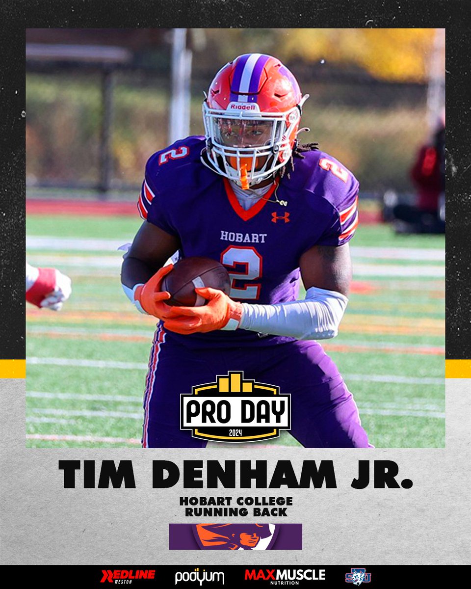 The Podyum All-Star Bowl (@podyumbowl) on Twitter photo 𝗖𝗢𝗡𝗙𝗜𝗥𝗠𝗘𝗗‼️🏈☑️
<a href="/tdenham2_/">TD2🥷</a> from <a href="/HobartFootball/">Hobart Football</a> will be showcasing his skills at the 2024 <a href="/PodyumRecruit/">The Podyum</a> Pro Day! See you in Miami!
thepodyum.com/pro-day
Powered by maxmuscle.com
#EarnYourLevel #PodyumProDay #ProDay #ProDay2024 #NFL #CFL #UFL #IFL #ELF 𝗖𝗢𝗡𝗙𝗜𝗥𝗠𝗘𝗗‼️🏈☑️
<a href="/tdenham2_/">TD2🥷</a> from <a href="/HobartFootball/">Hobart Football</a> will be showcasing his skills at the 2024 <a href="/PodyumRecruit/">The Podyum</a> Pro Day! See you in Miami!
thepodyum.com/pro-day
Powered by maxmuscle.com
#EarnYourLevel #PodyumProDay #ProDay #ProDay2024 #NFL #CFL #UFL #IFL #ELF