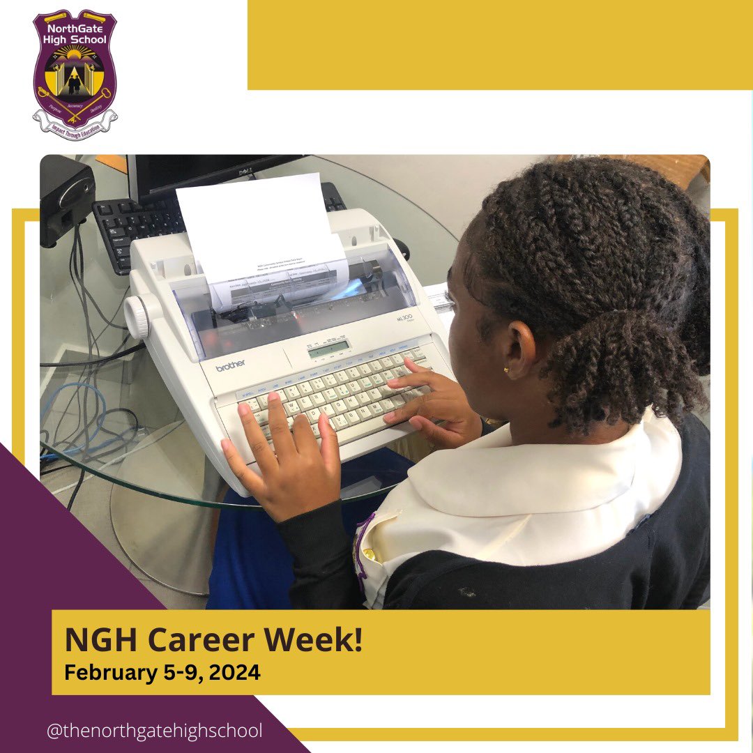 NorthGateHigh's tweet image. Career Week was celebrated from February 5 to 9, 2024. The theme was, “Discovering your Career Path through Right Choices.” Our speakers shared how they discovered their career path in the areas of education, fire service, renewable energy, and project management!