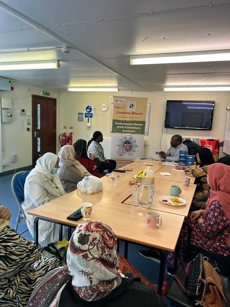 QalycomHealth's tweet photo. Thanks to everyone who attended our CVD and Cholesterol Awareness Workshop in partnership with Living Well today at  Rochdale Women's Welfare Association!  Big thank you to @WeActTogether for sponsoring the event &amp; to @coopuk for the free blood pressure monitors give away. https://t.co/ugx8IsqYLP