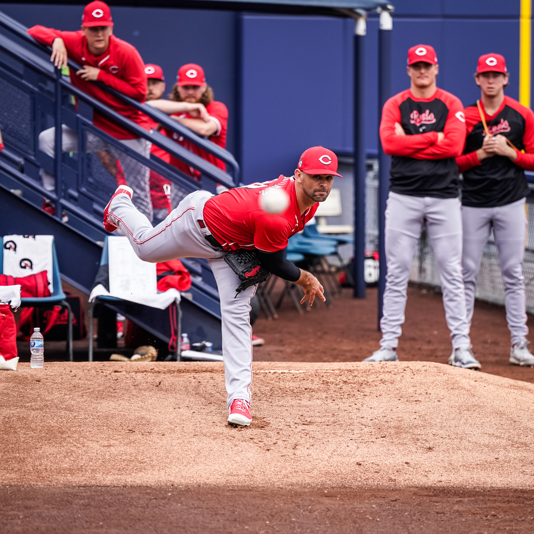 Taking the mound for the Cincinnati Reds: Nick Martinez ‼️

#RedsST
