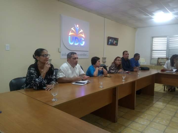 Universidad_UDG's tweet photo. 🎊🎉🚨Entérate!! inició en el día de hoy la evaluación externa a la carrera de derecho por parte de los miembros de la la comisión evaluadora de la JAN #UniversidadDGranma , BIENVENIDOS !!!   @YudelkisOrtizB @WalterBG_MES @CubaMES @marcia_noda @BuenoF_Narcy https://t.co/aK3tbdxH58