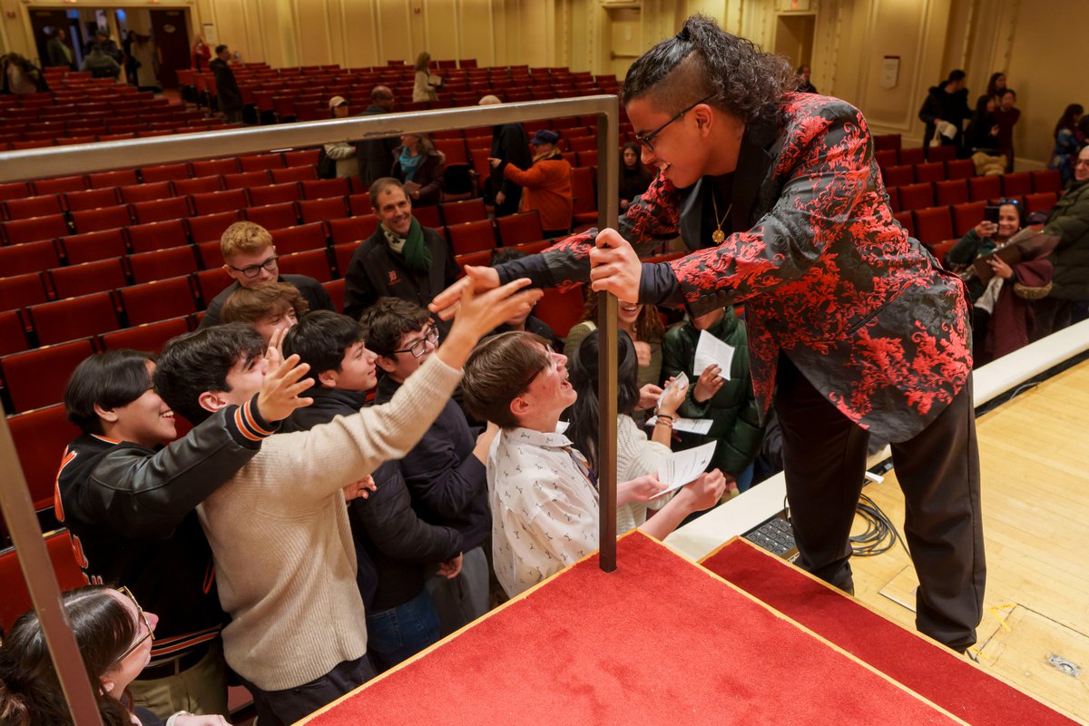 Congratulations to steelpan player Jaden Teague-Núñez, winner of the 2024 Crain-Maling Foundation CSO Young Artists Competition. Finalists were accompanied by the Civic Orchestra of Chicago and conductor Kyle Dickson last Saturday in Orchestra Hall.  

📷: <a href="/toddrphoto/">Todd Rosenberg</a>