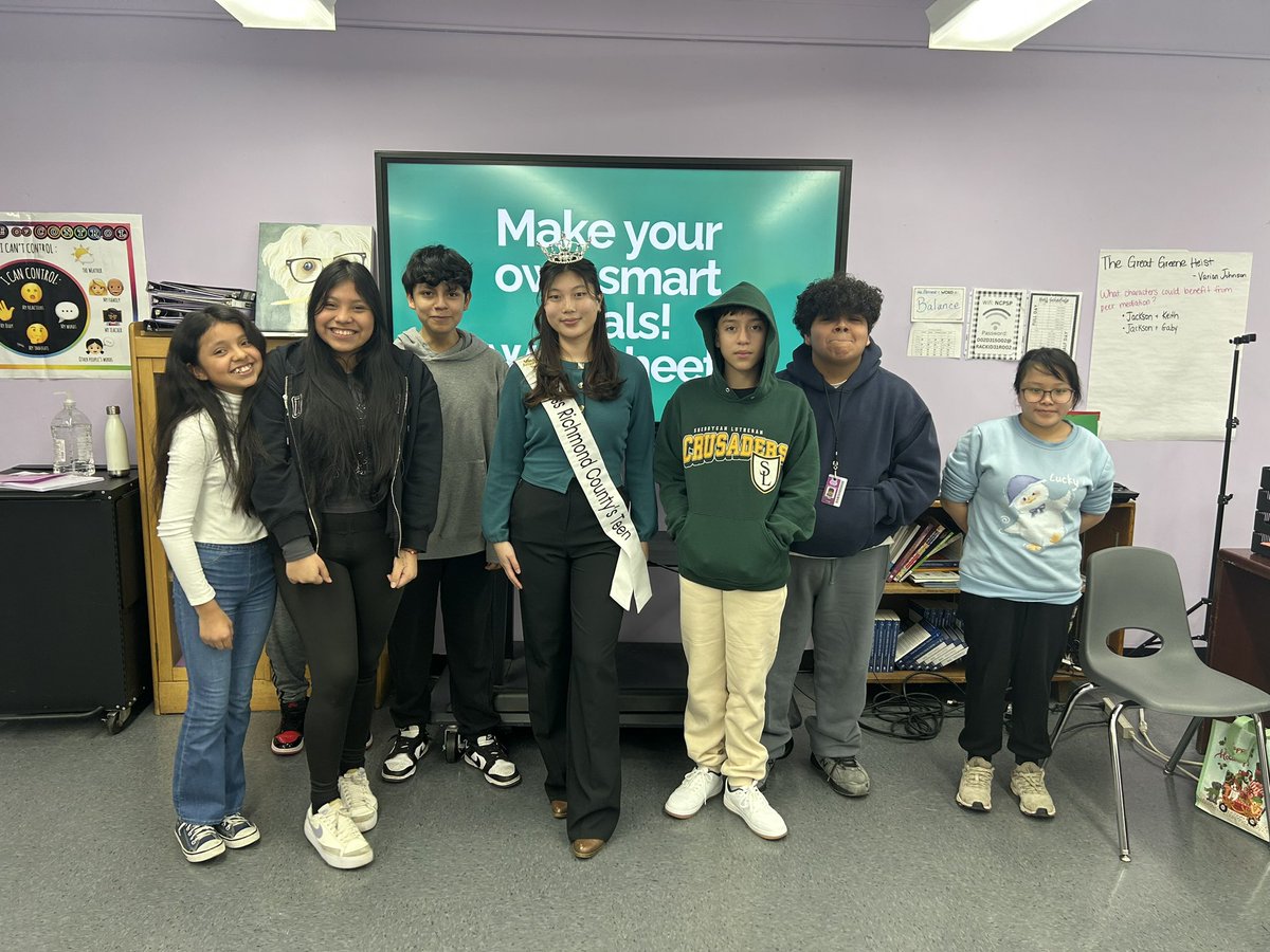 Maria Ucelli (@mcperrone) on Twitter photo Thank you Miss Richmond County Teen Joanne Lee for facilitating a financial literacy workshop with my Leadership Development students ! <a href="/CSD31SI/">CSD31StatenIsland</a> <a href="/egbertwildcats/">Egbert I.S. 2</a> Thank you Miss Richmond County Teen Joanne Lee for facilitating a financial literacy workshop with my Leadership Development students ! <a href="/CSD31SI/">CSD31StatenIsland</a> <a href="/egbertwildcats/">Egbert I.S. 2</a>