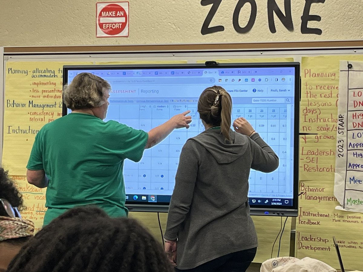 tessrenae02's tweet photo. Teachers are hard at work digging into the standards, analyzing the questions, and finding the gaps so students can keep moving- the data matters! #pushtomeets #pushtomasters #takesavillage #DataDriven #reteach #digdeeper #WeAreAlief @PetroskyPirates https://t.co/2Kha3ynlPz