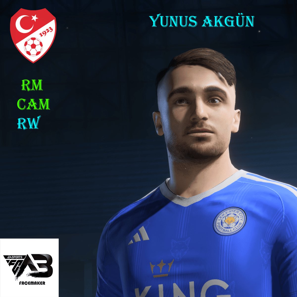 Abdalla74688406's tweet photo. Yunus Akgün (Galatasaray on loan to Leicester City)🇹🇷
Become a member and download all my faces
https://t.co/dHPzSNACUR https://t.co/W4kM6zfC9P