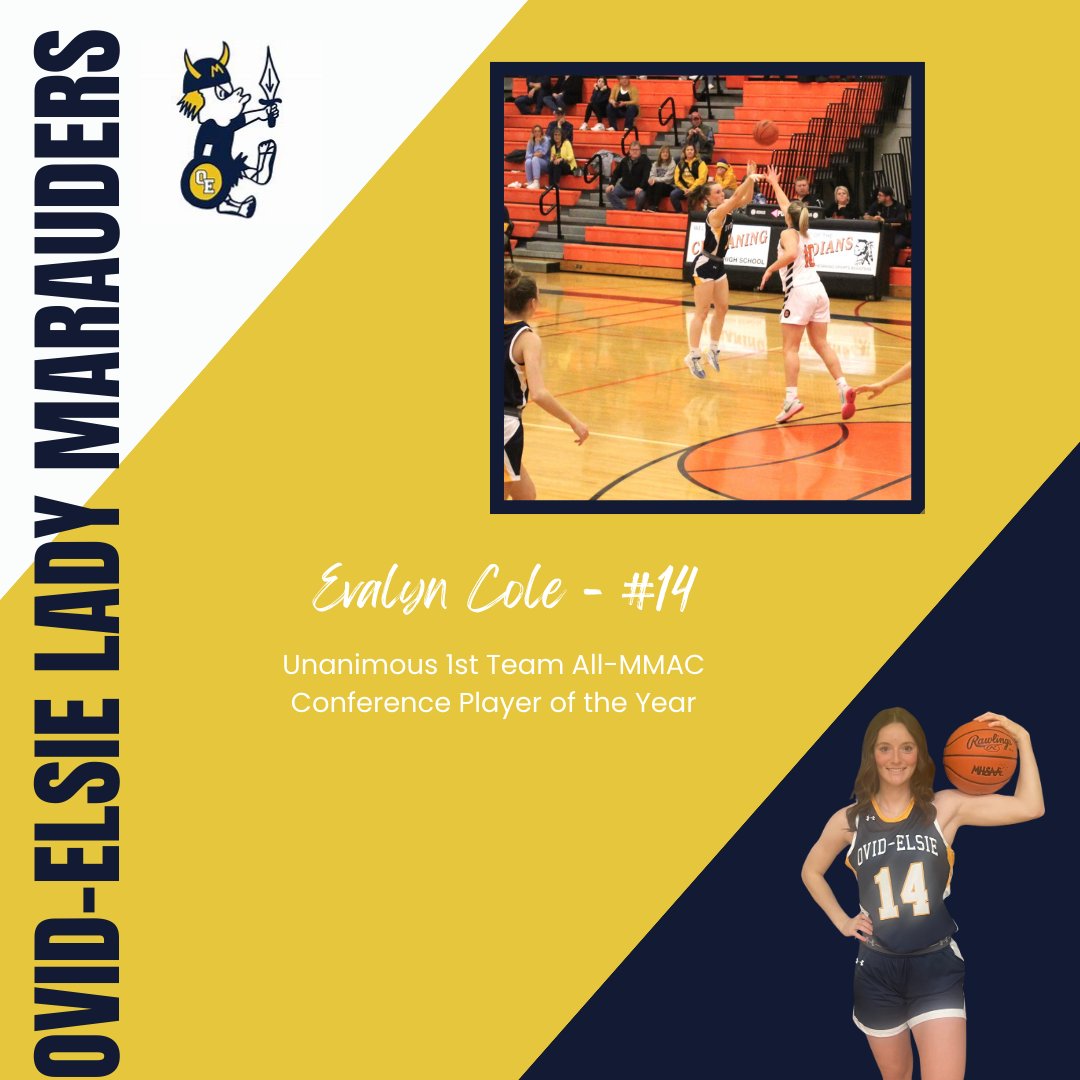 Congratulations <a href="/EvalynCole4/">Evalyn Cole</a> - 1st Team All-Conference &amp; MMAC Player of the Year!