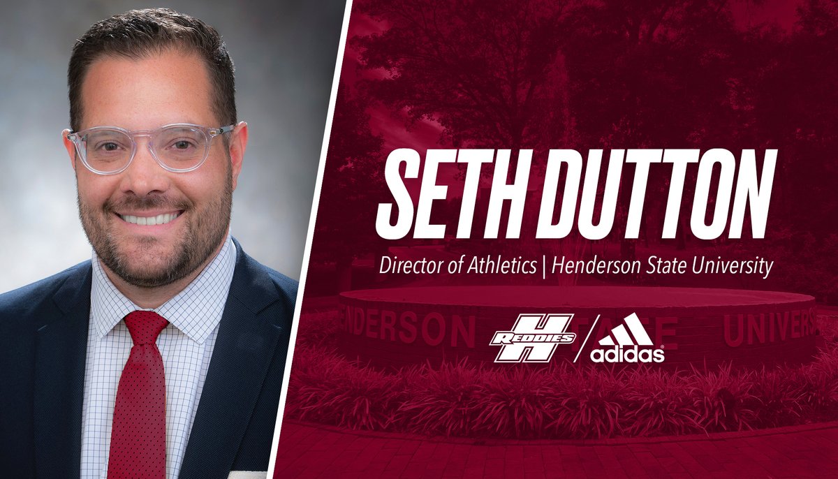ReddieSports's tweet image. NEWS | Seth Dutton Named Director of Athletics at Henderson State University

📝 - bit.ly/DuttonHSU

#NoMereBeast