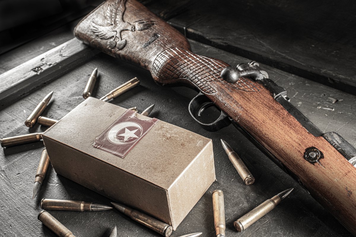 CenterfireSys's tweet photo. This Sporterized M48 & Turkish 8mm go together real nice 🪖
#yugo #yugoslavian #8mm #sporter #classic #boltaction #bolt #centerfiresystems https://t.co/aPBFXy4lBK