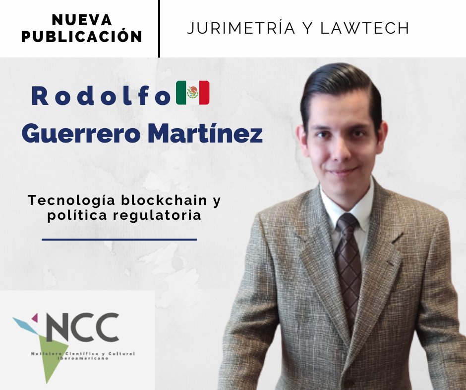 Comparto mi octavo artículo del año 2024 intitulado "Tecnología Blockchain y Política Regulatoria" publicado en el <a href="/NCCIberoamerica/">Noticiero Científico y Cultural Iberoamericano</a>☕

Véase en: noticiasncc.com/plumas-ncc/02/…