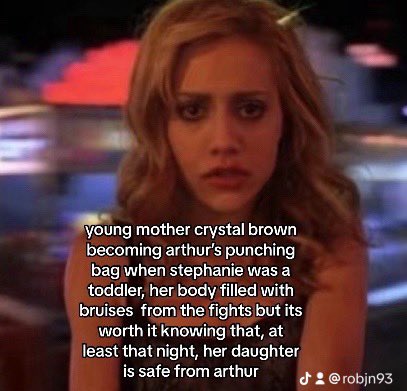 ROBlN93's tweet image. something about never actually breaking the cycle but just changing its appearance