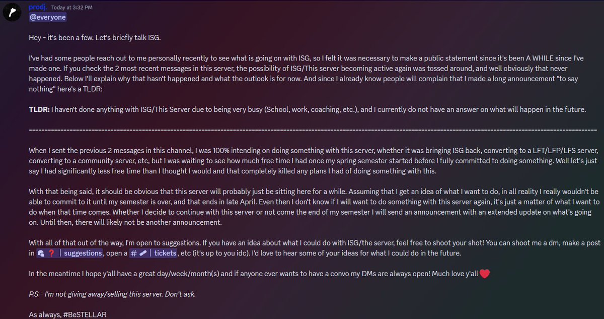 Interstellar Gaming (CLOSED) tweet media