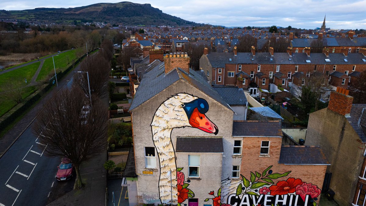 pcarlin70's tweet photo. Things are flying for our #CaveHillFair at the weekend!! Loads of fun and interesting things to do for all the family. Thanks to @belfastcc  and @CommunitiesNI for their fantastic support to get this project organised. Vibrant Business Destinations has been a great success https://t.co/qvSOn696e3