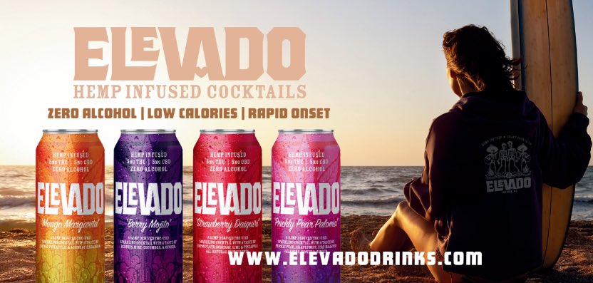 The Biggest GIVEAWAY we've ever done! Win a year's supply of Elevado cannabis cocktails, two tickets to ANY festival on the Surf Roots Tour, signed items from bands, and a swag bag of merch including hoodies, hats &amp; T's. Enter here: surfroots.com/pages/cali-vib… 🎊