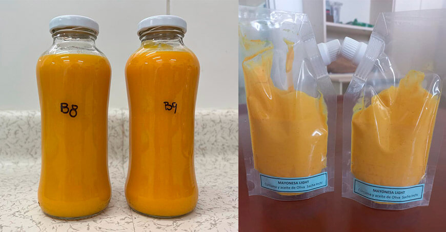 agroperu_info's tweet image. 📌Proyecto de investigación emplea la #cúrcuma para crear alimentos antidiabéticos
Los investigadores están elaborando aceite, una salsa tipo mayonesa, una mezcla instantánea, una salsa picante y una bebida, informó el @ITPproduccion. 
👉tinyurl.com/yc8743kz