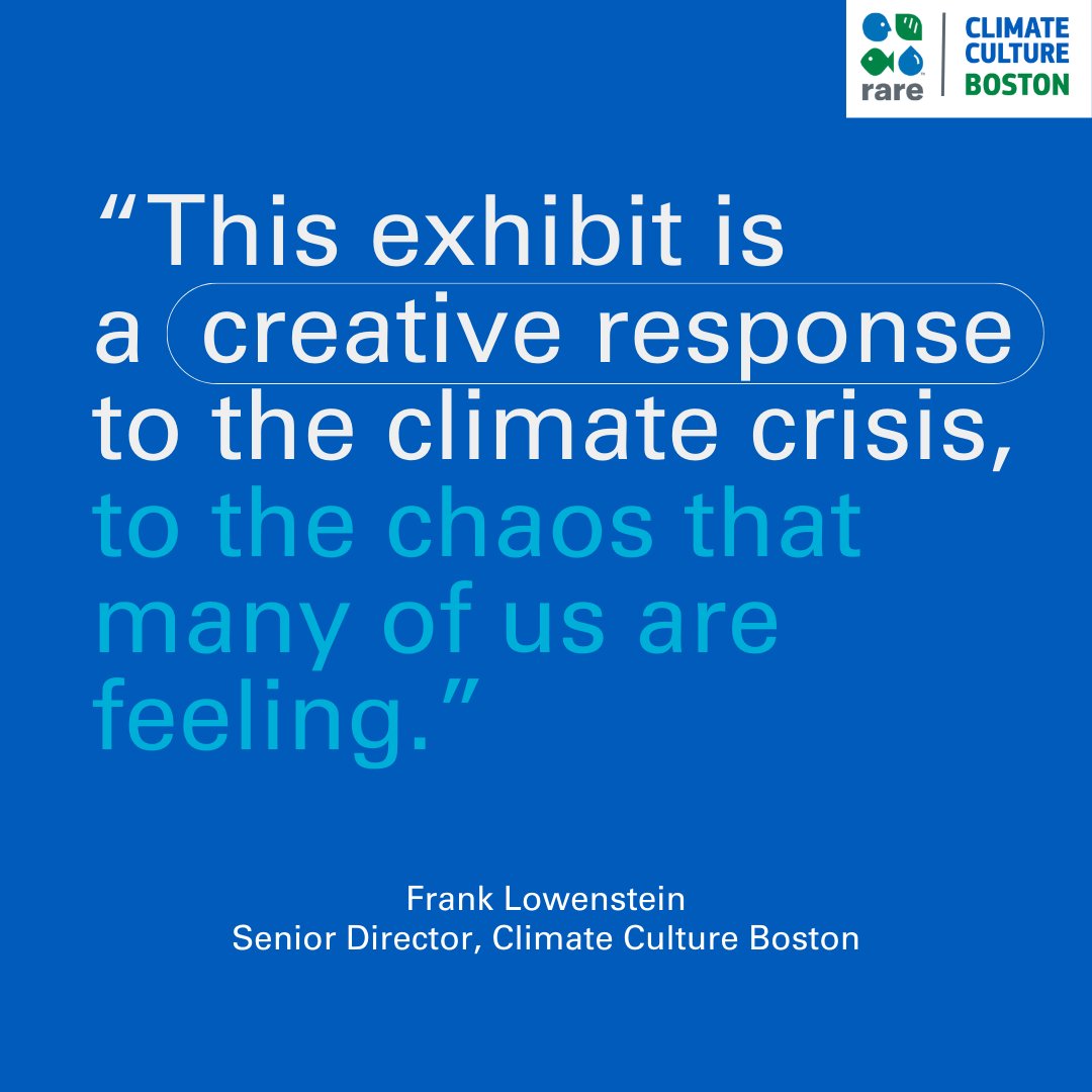 Last Saturday was the grand opening of the Our Time on Earth exhibition at the @peabodymuseum.
Our Senior Director, Frank Lowenstein, spoke with @carlwbz from @wbznewsradio about Rare’s supporting role & its positive environmental vision for the future. wbznewsradio.iheart.com/content/new-ex…