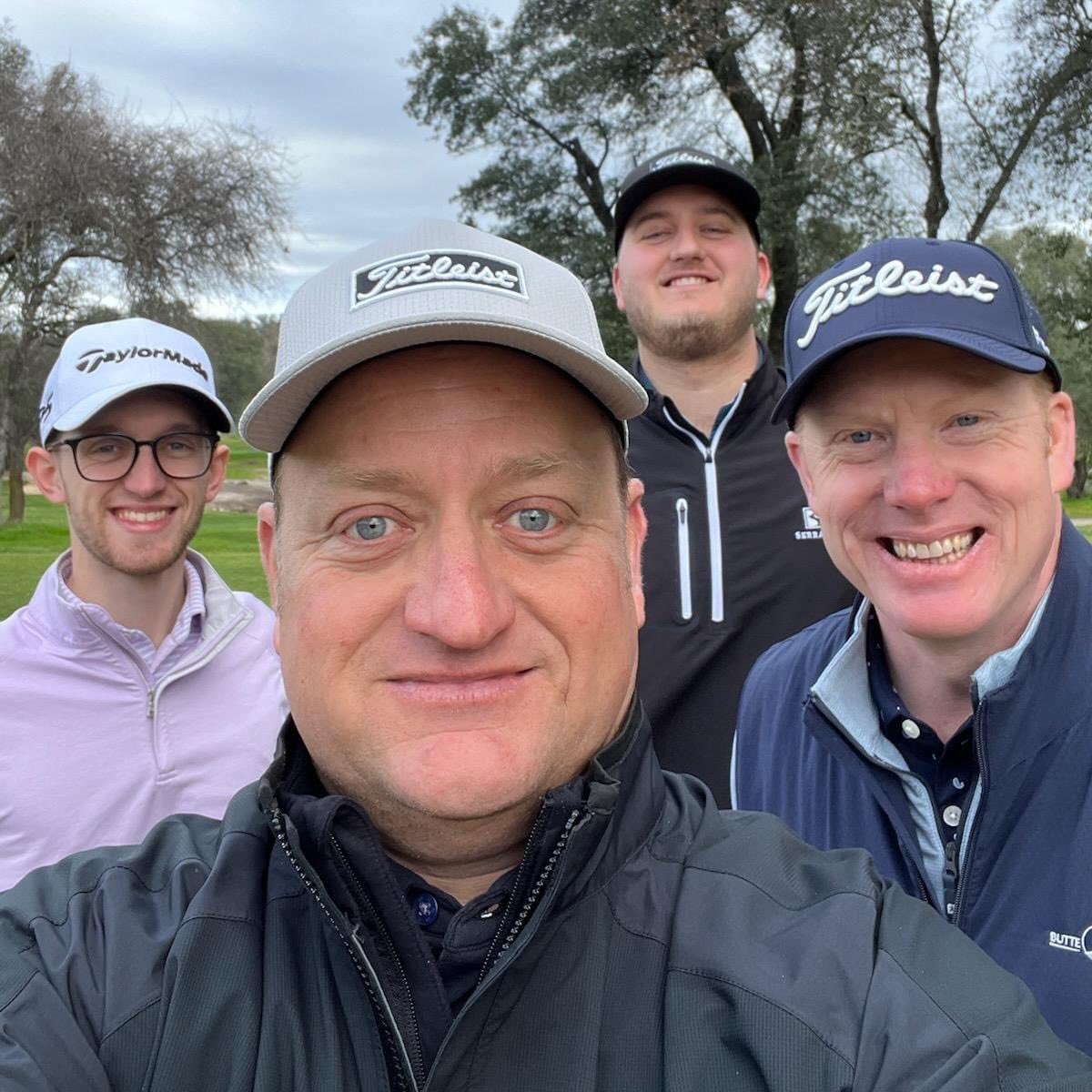 Our general manager, Jon Reuer, and head golf professional, Derrick Schultz, are out of the office today playing in a golf event at Catta Verdera Country Club for the North State Chapter of the PGA. Good luck guys! #chicocalifornia #northerncaliforniagolf