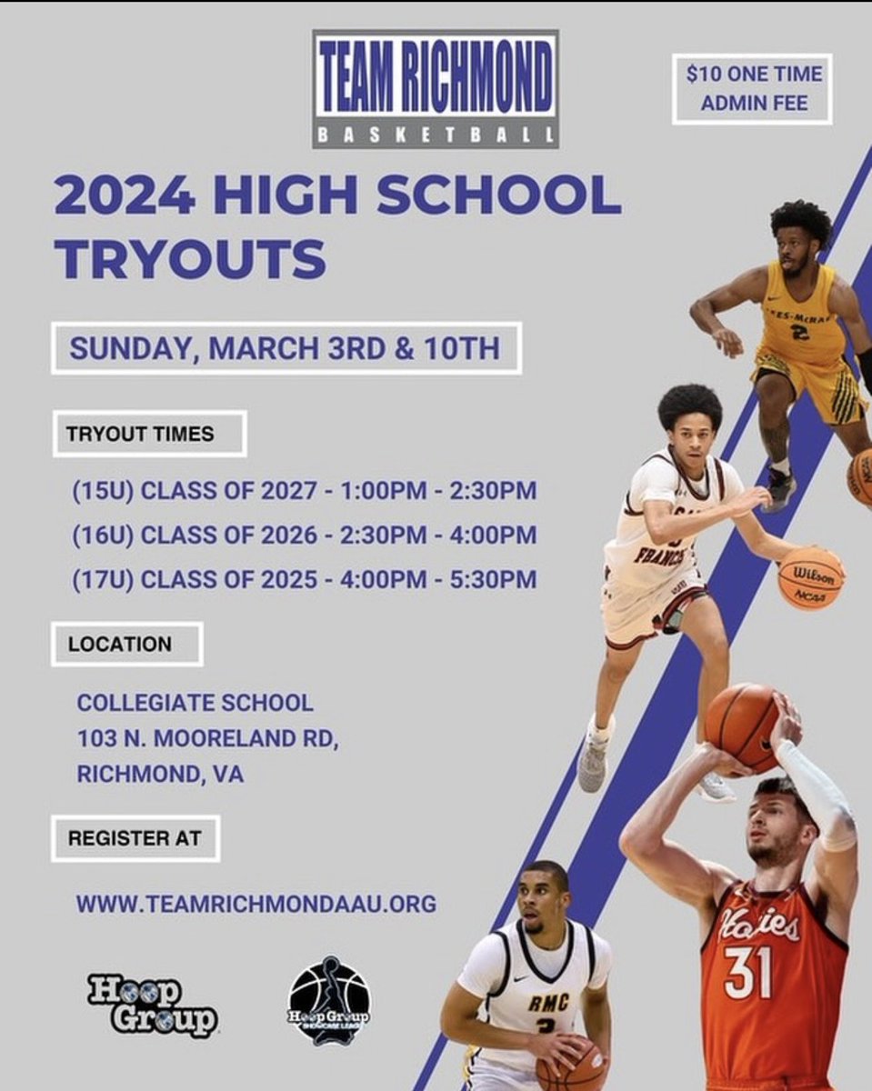 Almost that time! I’ll be assisting the top 16 u HGSL team. Come join one of the best organizations. We want to see you grow! Be successful! Play at the next level!