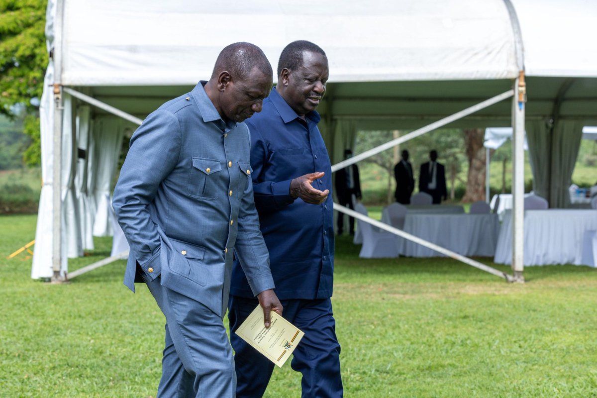 @KagutaMuseveni @WilliamsRuto Crucially, at the urging of President Museveni, we also discussed my candidacy for Chairperson of the African Union Commission. I am very grateful to President Museveni for strongly endorsing my candidacy and to President Ruto for fully backing it.