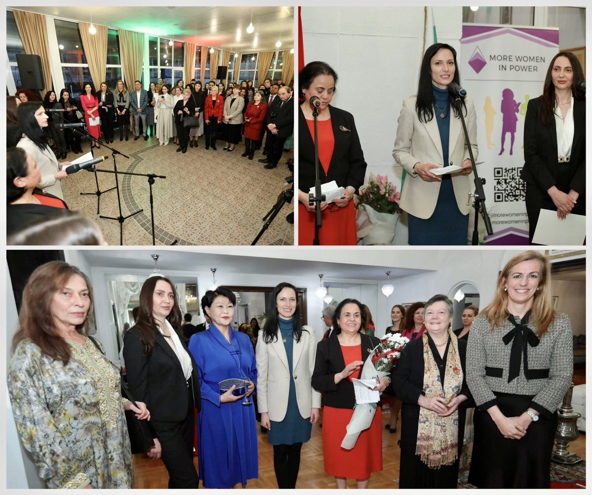 GabrielMariya's tweet photo. Thank you to 🇲🇦Amb.Zakia El Midaoui for inviting me to part of the event "Women, peace &amp;security"

We need more women in diplomacy, foreign policy, innovation – to tackle challenges together &amp;ensure peace &amp;security.

Women can transform the world for the better w/ talent &amp;vision. https://t.co/XSXzHxnURd
