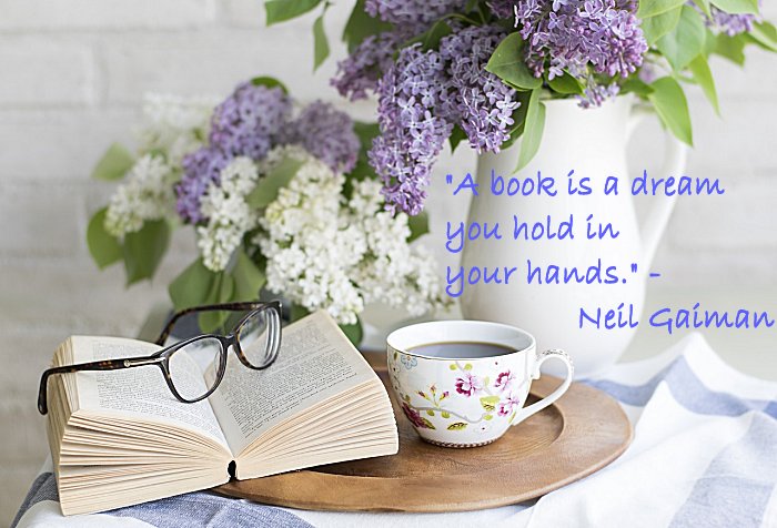 “A book is a dream you hold in your hands...” 📚✍️❤️ – Neil Gaiman #BookChatWeekly