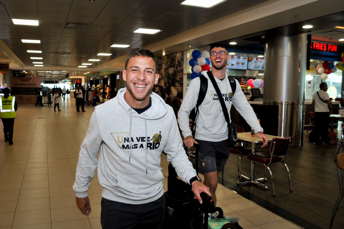 LDU_Oficial's tweet image. \U/na vez más a Río.✈️🇧🇷

#DaleLIGA