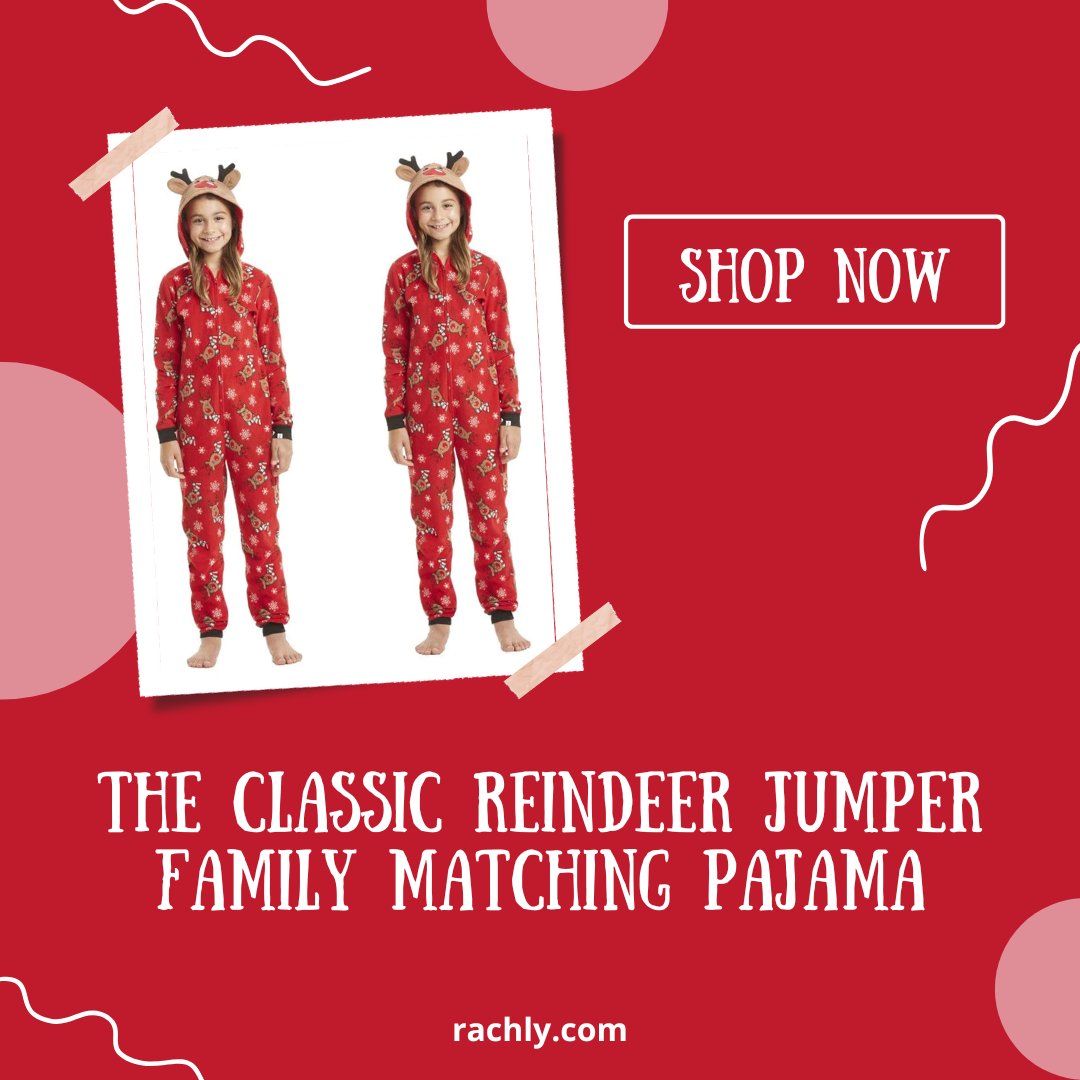 shoprachly's tweet image. Get cozy and festive with "The Classic Reindeer Jumper" Family Matching Pajama Set from Rachly! 🎄🦌 Perfect for creating cherished holiday memories, these pajamas feature a charming reindeer print. 
Shop Now: rachly.com/collections/fa…
#rachly #familymatchingpajamas #shopnow