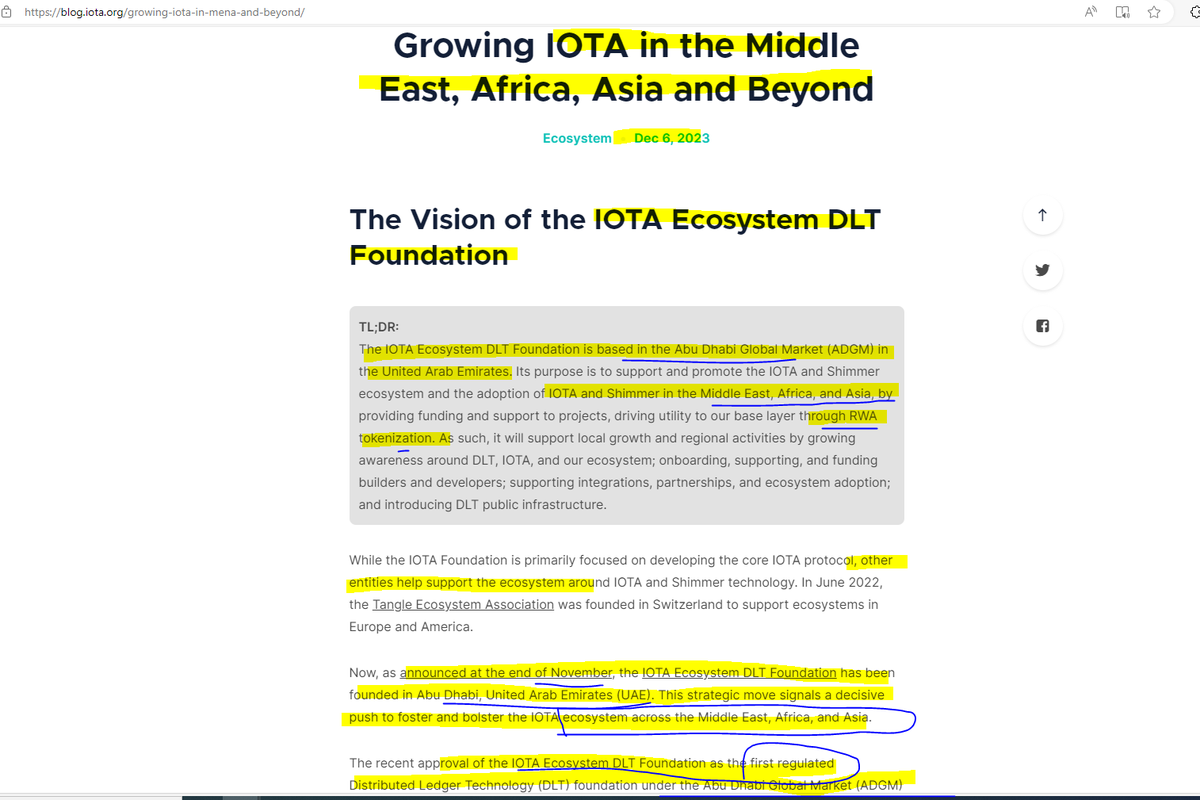 mad_clovers's tweet photo. 👀❤️🔥🪙🌐⏲️🧘♂️
#RIPPLE #XRP #XRPL #StandardCharter #BRICSPay #BRICSBridge #BRICS #GlobalFinancialSystem #ADGM #SCVentures #IoTa #DLT #IoTaEcosystemDLTFoundation
IoTa ECOSYSTEM DLT FOUNDATION UAE 👀
REMEMBER MIDDLE EAST, AFRICA, ASIA
REMEMBER RIPPLE PARTNERS 🧐👀❤️🔥
DEC. 2015 ❤️🔥
"STANDARD CHARTER first PARTNERS with RIPPLE where is SUCCESSFULLY COMPLETED PROOF-OF-CONECTP (PoC) to deliver WORLDS FIRST APPLICATION of DISTRIBUTED LEDGER TECHNOLOGY"
SEPT. 2016 🌐
"STANDARD CHARTER COMPLETES STRATEGIC INVESTEMENT IN RIPPLES"
"RIPPLE IS ONE of THE MOST ADVANCED DISTRIBUTED LEDGER TECHNOLOGY COMPANIES in the INDUSTRY"
"STANDARD CHARTERED WILL BE GIVEN AN OBSERVER BOARD SEAT AT RIPPLE"
NOV. 2023
"The UK's Standard Chartered Bank has integrated Brics Pay into its digital payment platform to enable its customers to make payments to other BRICS countries"
NOV. 2023
'"STANDARD CHARTERD & RIPPLES PARTNER SBI HOLDINGS FORMS $100 MILLION CRYPTO FUND"
"CREATED $100 MILLION DIGITAL ASSET JOINT VENTURE INVESTMENT COMPANY IN UAE"
NOV.-DEC. 2023
"GROWING IoTa in the MIDDLE EAST, AFRICA, ASIA & BEYOND"
"The IOTA Ecosystem DLT Foundation will be seeded with over $100 million in IOTA tokens for nurturing the IOTA"
"The IOTA Ecosystem DLT Foundation is based in the Abu Dhabi Global Market (ADGM) in the United Arab Emirates"
DEC. 2023
"Standard Chartered-backed Zodia Custody has integrated with Ripple-owned Metaco to streamline INSTITUTIONAL crypto custody services, according to a Dec. 4 statement. The integration allows institutions to access Zodia Custody's high-security solutions through Metaco's platform"