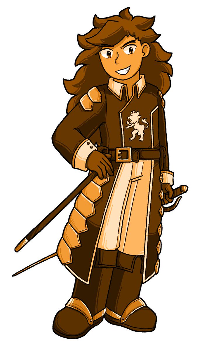 obleeflu's tweet image. oh yeah i drew janne for that #bravelycolours collab 🫡 forgot to post lmfao #bravelydefault