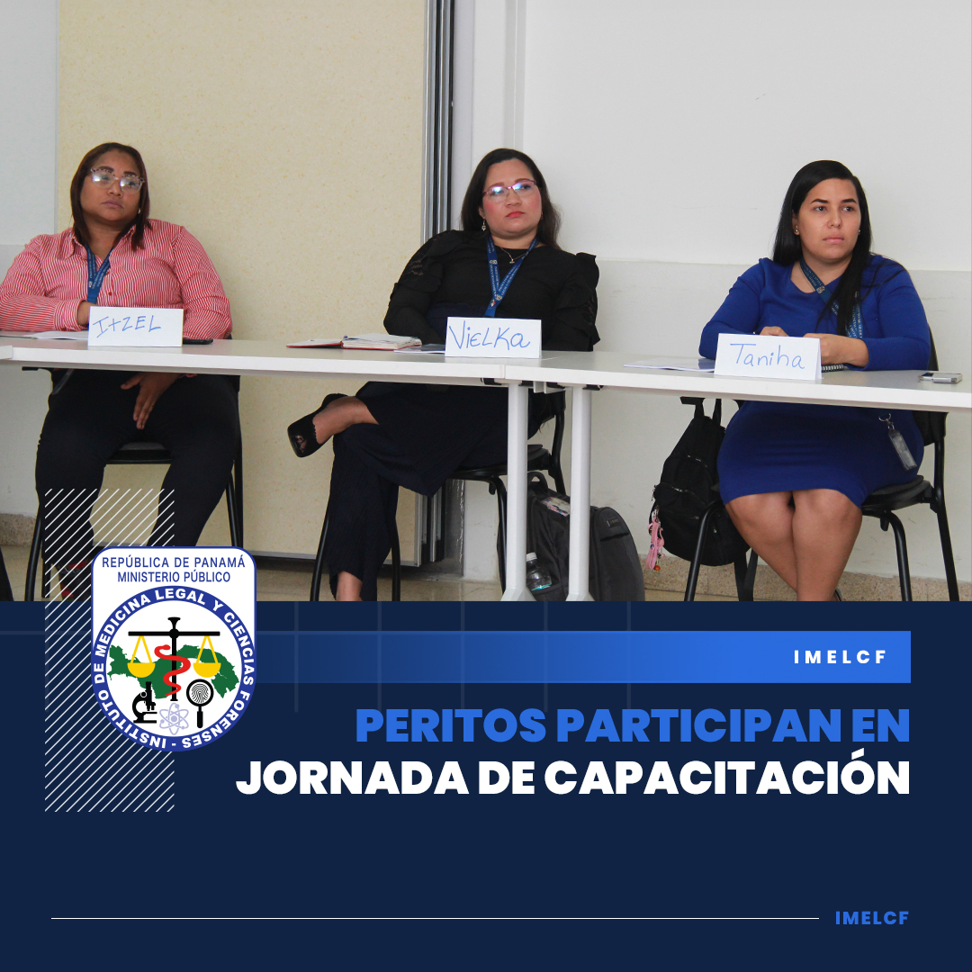 IMELCFPANAMA's tweet photo. Un nuevo grupo de colaboradores del #IMELCF, se capacitan en el “Curso testigo Perito”🔎, dictado por expertos del Programa Internacional de Asistencia para la Capacitación en Investigación Criminal (@ICITAP1 ).

Más detalles: https://t.co/hW0cOkGzny
 @usembpan https://t.co/nvTYkiFXGp