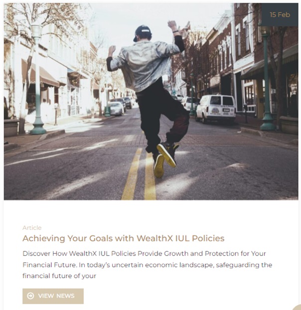 Achieve your financial goals with WealthX IUL policies from The Policy Shop. Gain growth and protection for your family and business in today's uncertain economic landscape. Learn more: thepolicyshop.com/achieving-your…
#ThePolicyShop #WealthX #FinancialFuture