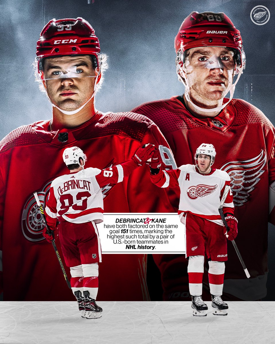 DetroitRedWings's tweet image. That Kane + Cat connection. 😮‍💨