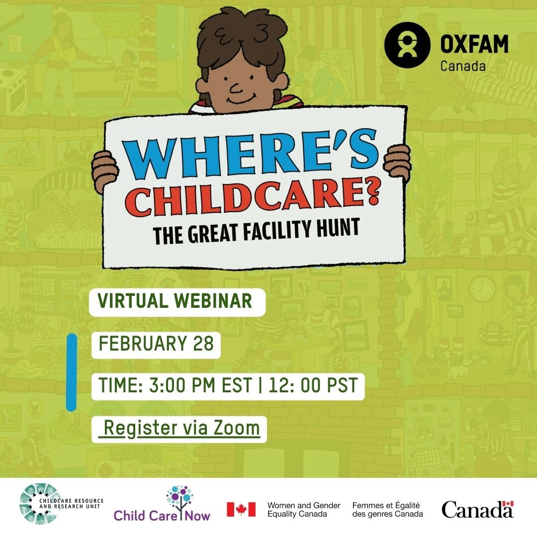 🕵️‍♂️Finding child care shouldn't be this hard. Join us on Feb 28th at 3:00 PM EST for the Where's Child Care video campaign to demand equitable access to child care for all. Register now: us06web.zoom.us/meeting/regist….
#WheresChildCare #WheresChildCareChallenge #ServicesDeGardePourTous