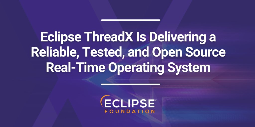 EclipseFdn's tweet image. Find out what makes #EclipseThreadX a game-changer for real-time #embedded systems in our latest newsletter: hubs.la/Q02mhKJH0 #opensource #RTOS