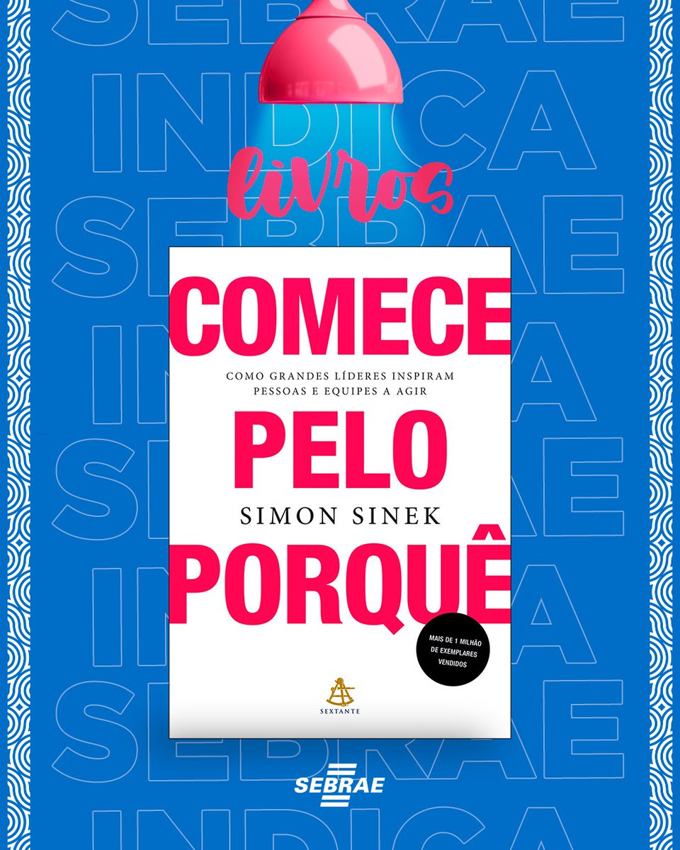 sebraegoias's tweet image. Descubra o poder do &apos;Porquê&apos; com Simon Sinek! 💡

✨ Seja inspirado pelas histórias de líderes como Martin Luther King e Steve Jobs neste livro que iniciou um movimento de propósito. Entenda como encontrar significado no trabalho e inspirar colegas e clientes. 📚

#sebraegoias