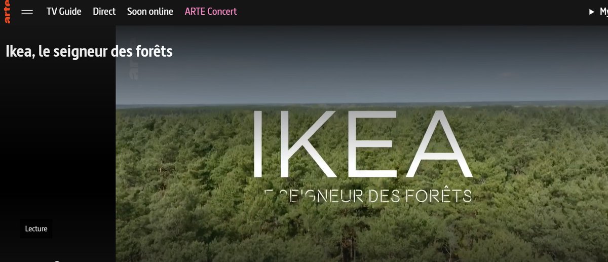 vbadpanda's tweet photo. Excellent documentary exposing #IKEA's role in the destruction of the world's forests, and its greenwashing by the @FSC_IC. 

Showing tomorrow on @ARTEfr (in French). 

https://t.co/3YQp1iA6JA https://t.co/aWVrVq31oS