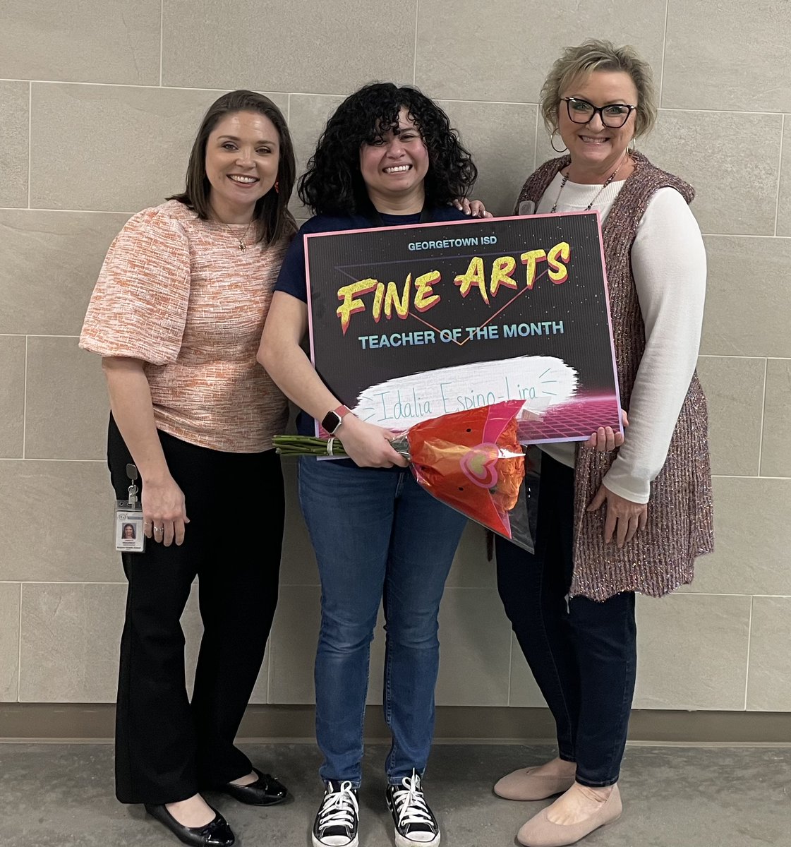 We love our February Fine Arts Teachers of the Month! Advocacy of the arts is essential, but we must never lose sight of the PEOPLE who make arts education possible. Congratulations, Idalia and Sarah, and keep inspiring others to lead, grow, and serve!