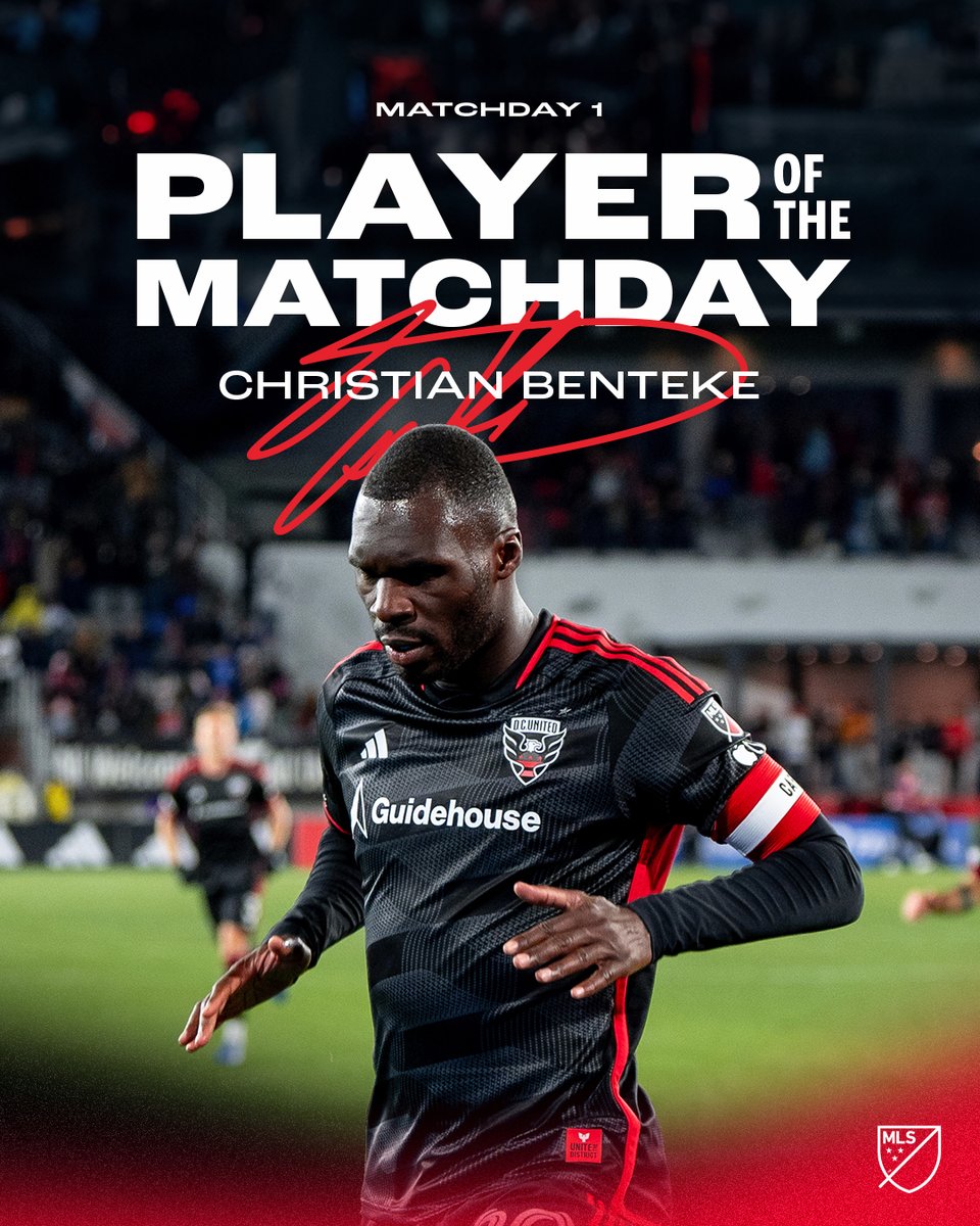 Benteke masterclass 👏 Christian Benteke is your MLS Player of the Matchday!