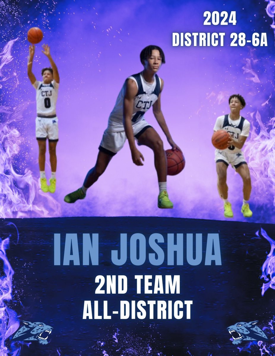 Congratulations to Sophomore Ian Joshua for his all district selection.